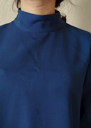 Mavi Midi Kadın Takım Elbise - Görsel 2