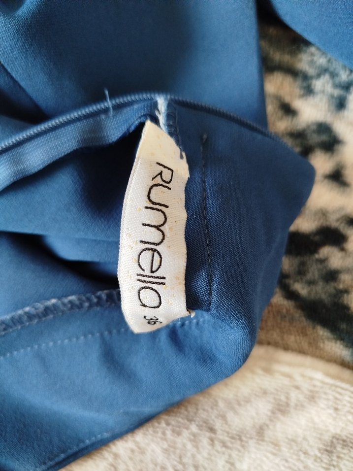 Mavi Midi Kadın Takım Elbise - Görsel 4