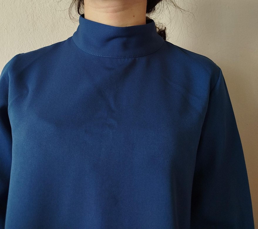 Mavi Midi Kadın Takım Elbise - Görsel 2