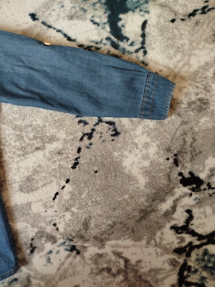 Uzun Kollu Erkek Kot Gömlek - Görsel 2