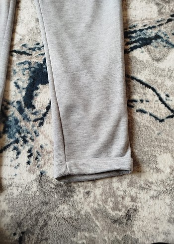 Gri Rahat Kesim pantolon - Görsel 2