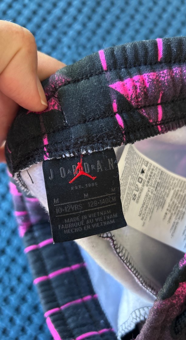 Kız çocuk 10-12 yaş Pembe Desenli Kadın Eşofman Altı - Görsel 2