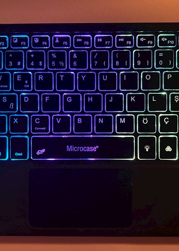 RGB/RENKSİZ TOUCHPADLİ TABLET KLAVYESİ - Görsel 5
