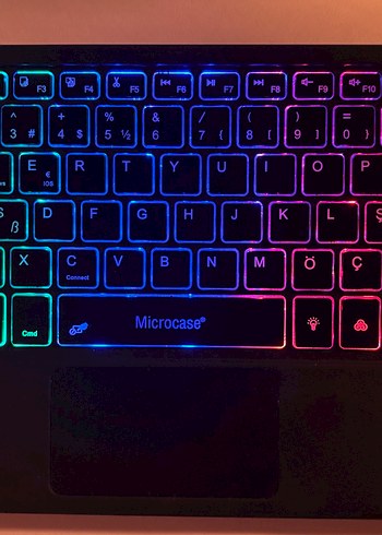 RGB/RENKSİZ TOUCHPADLİ TABLET KLAVYESİ - Görsel 3