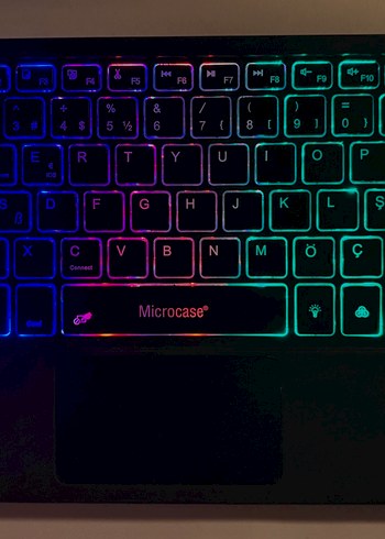RGB/RENKSİZ TOUCHPADLİ TABLET KLAVYESİ - Görsel 4