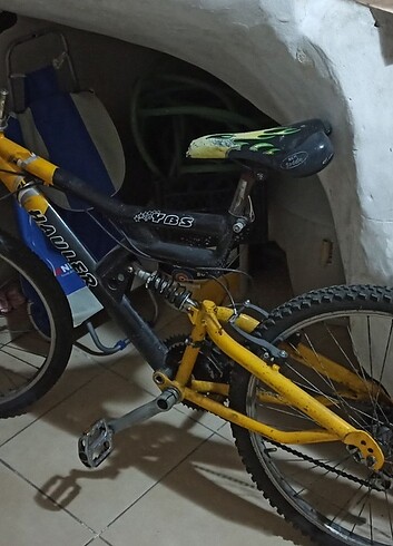 Bisiklet (çift amortisörlü)(Çalışan Onvo scooter ile takas + 1-2