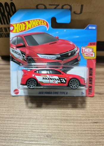Hot Wheels Kırmızı Honda Civic Oyuncak Araba