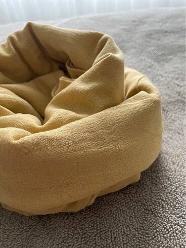 Beden FRESH SCARF Hardal Pamuk Vual Şal