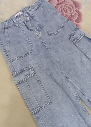 Defacto Geniş paça kot pantolon