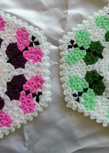 Renkli El Yapımı Banyo Süngeri - Görsel 3