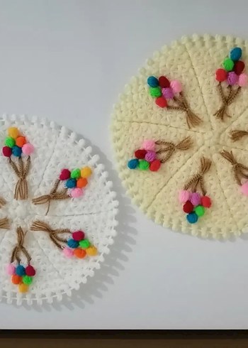 Renkli El Yapımı Banyo Süngeri - Görsel 2