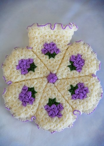 Renkli El Yapımı Banyo Süngeri - Görsel 8