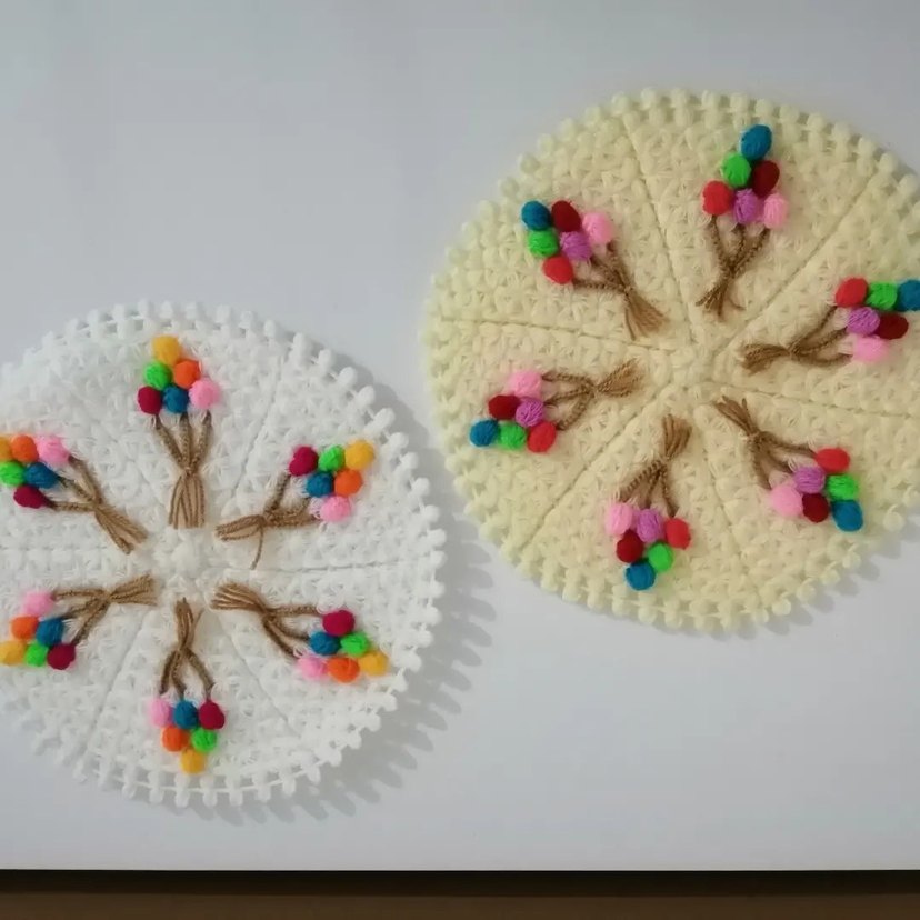 Renkli El Yapımı Banyo Süngeri - Görsel 2