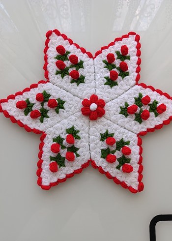 Çiçekli lif seti - Görsel 3