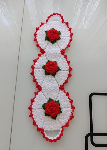 Çiçekli lif seti - Görsel 2