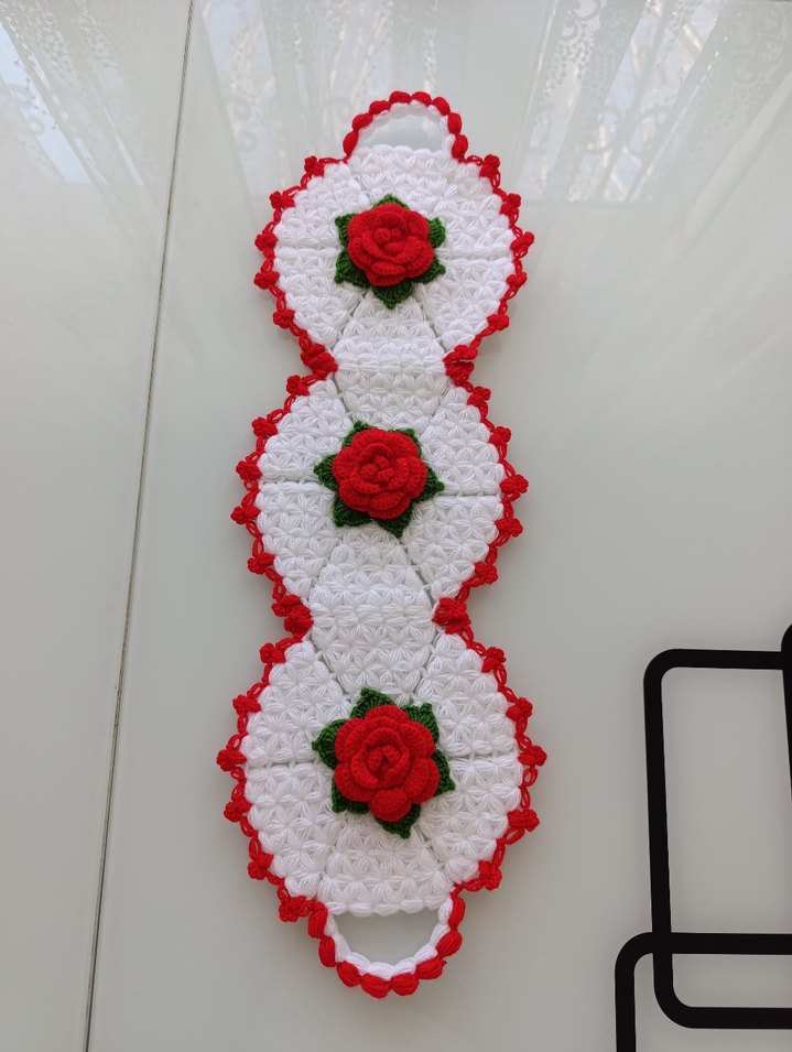 Çiçekli lif seti - Görsel 2