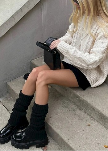xl Beden Harajuku tozluk merhaba