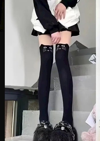 m Beden Lolita dizüstü çorap