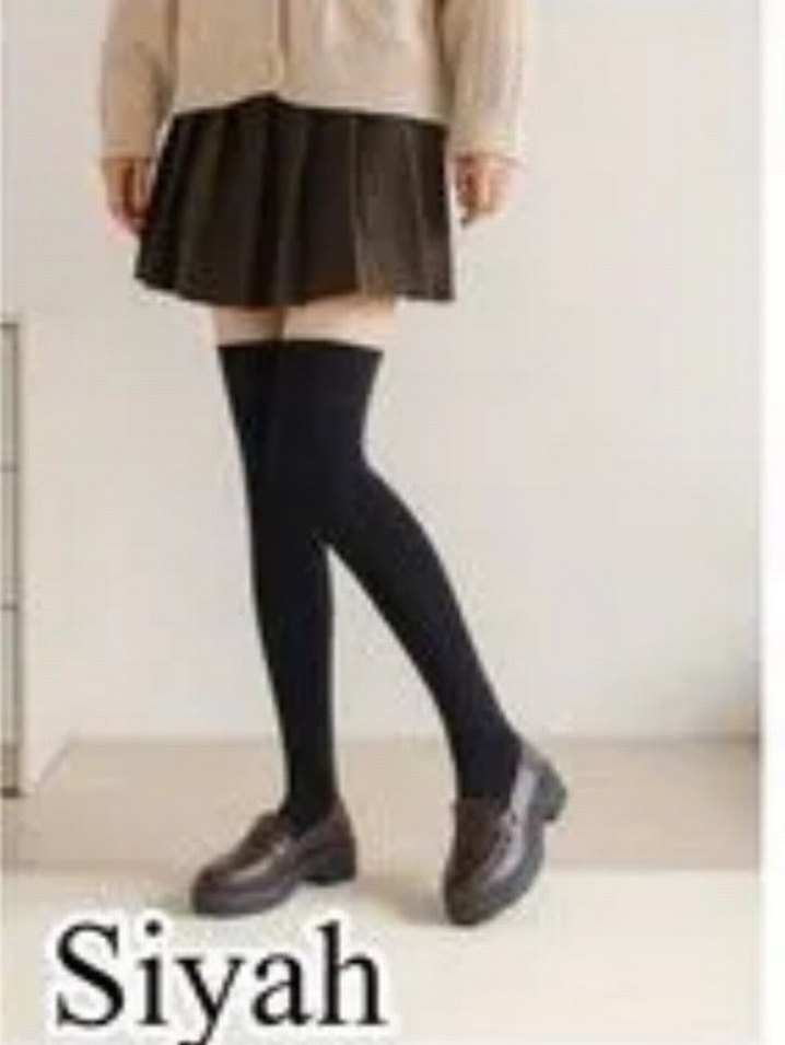 Diz Üstü Çorap - Görsel 2