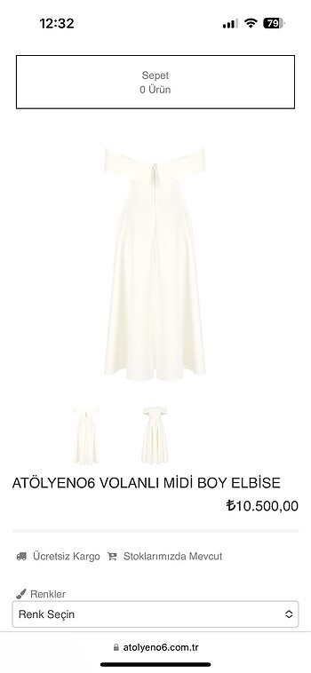 Atolye No:6 volanlı midi boy elbise nişan elbisesi - Görsel 5