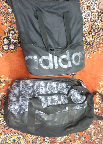 Adidas Siyah Spor Canta Seti
