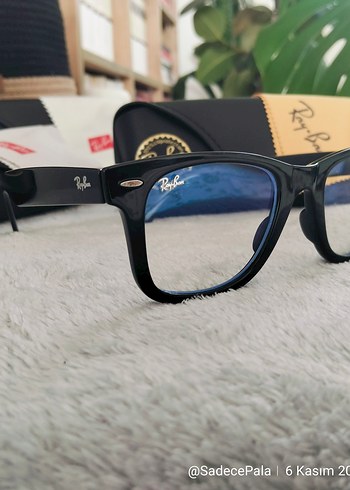 Ray-Ban Erkek Mavi Işık koruyuculu Dinlendirici gözlük - Görsel 9