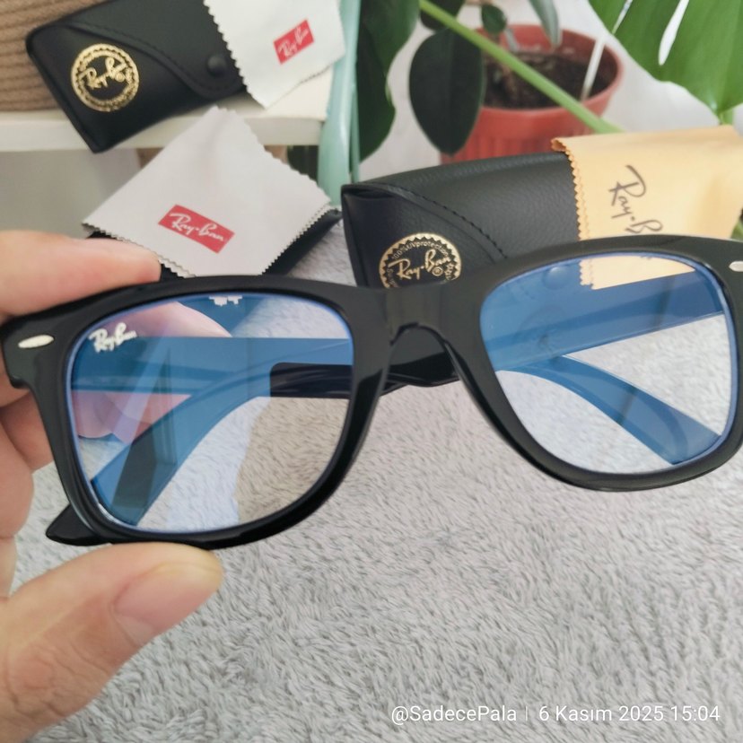 Ray-Ban Erkek Mavi Işık koruyuculu Dinlendirici gözlük  - Görsel 3