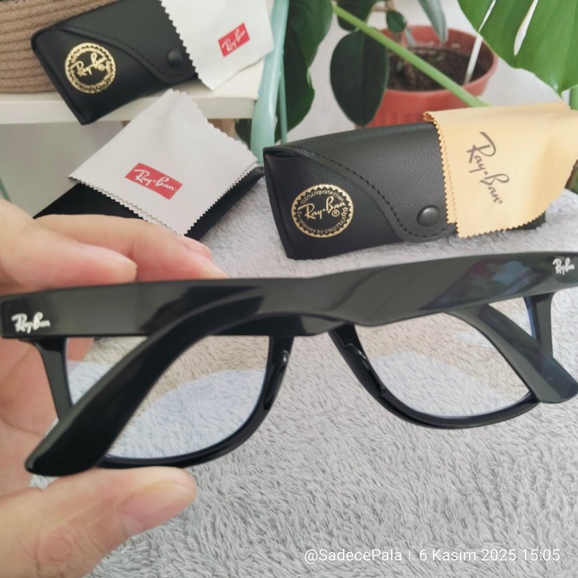 Ray-Ban Erkek Mavi Işık koruyuculu Dinlendirici gözlük  - Görsel 4