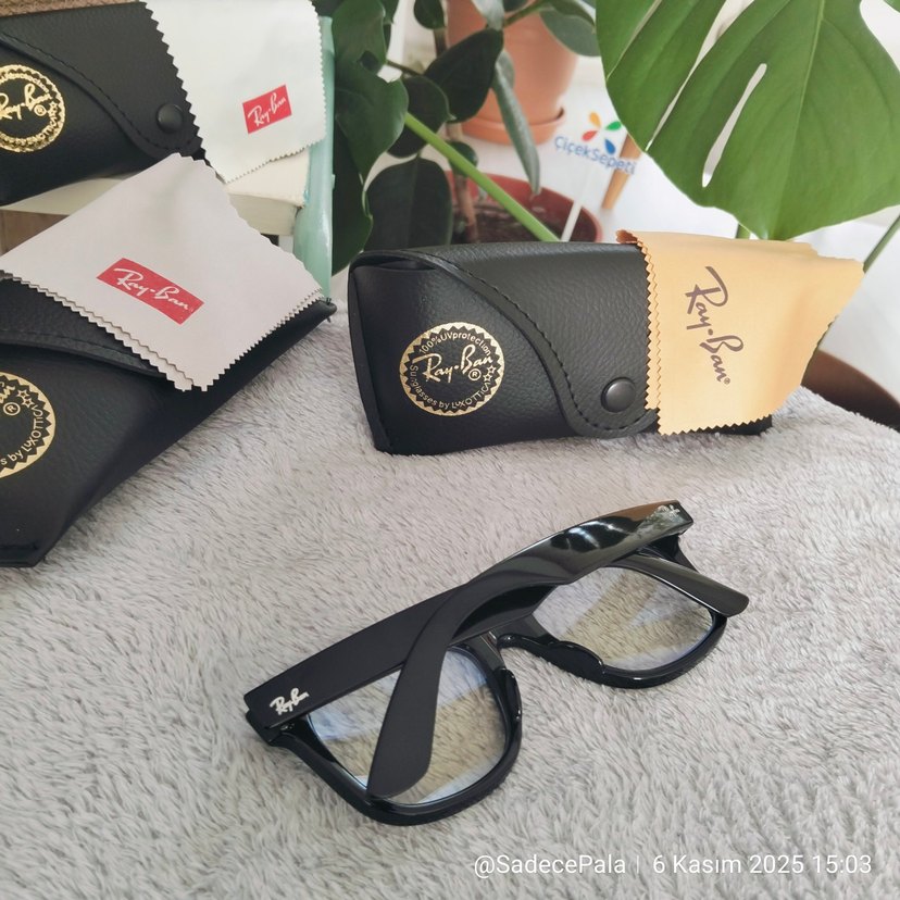 Ray-Ban Erkek Mavi Işık koruyuculu Dinlendirici gözlük  - Görsel 5