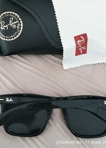 RayBan Wayfarer RayBan Deri Kılıf -Silme Bezi ile Set Olarak - Görsel 3