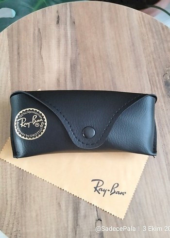 RayBan Wayfarer RayBan Deri Kılıf - Silme Bezi ile Set Olarak - Görsel 5