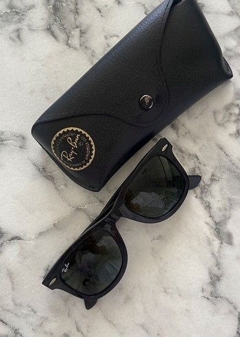 RayBan Wayfarer 2140RayBan Deri Kılıf -Silme Bezi ile Set Olarak - Görsel 4