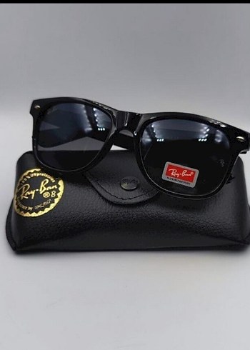 RayBan Wayfarer 2140RayBan Deri Kılıf -Silme Bezi ile Set Olarak - Görsel 2