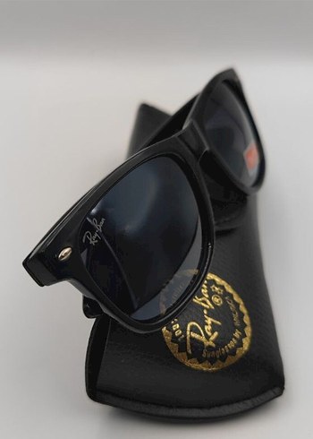 RayBan Wayfarer 2140RayBan Deri Kılıf -Silme Bezi ile Set Olarak - Görsel 4