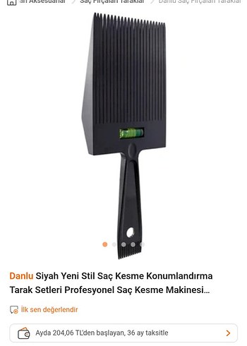 Beden Renk Profesyonel saç kesim Tarağı