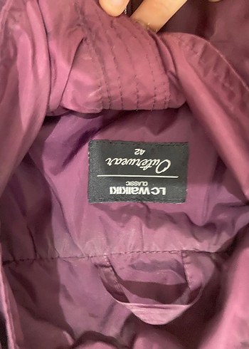 LC Waikiki Lc Waikiki Mor Fermuarlı Kadın Ceket