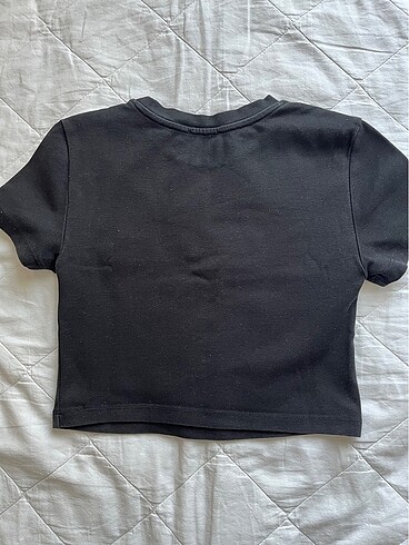 xs Beden siyah Renk Crop bluz