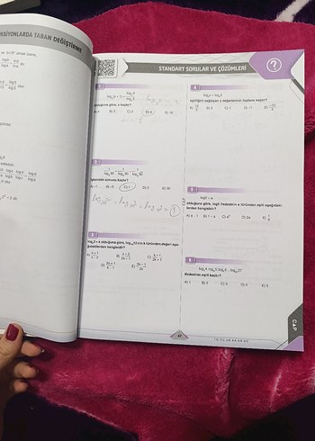 Matematik Video Anlatımlı Logaritma Soru Fasikülü - Görsel 2