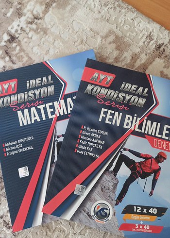 İdeal Kondisyon Serisi Matematik ve Fen Bilimleri Deneme Kitap