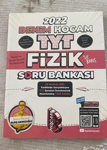 2022 Benim Hocam TYT Fizik Soru Bankası
