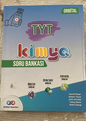 TYT Kimya Soru Bankası Orbital Yayınları
