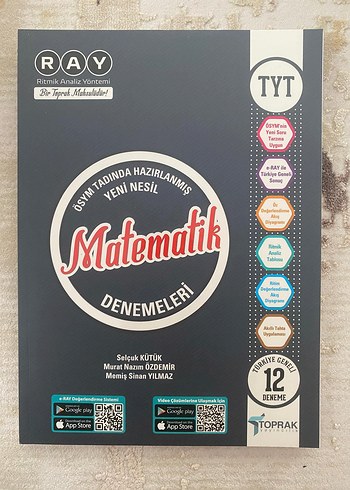 TYT Matematik Deneme Kitabı - 12 Deneme