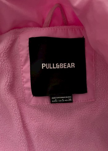 Pull and bear pembe mont - Görsel 4