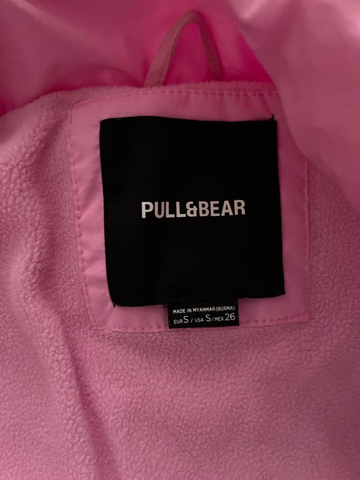 Pull and bear pembe mont - Görsel 4