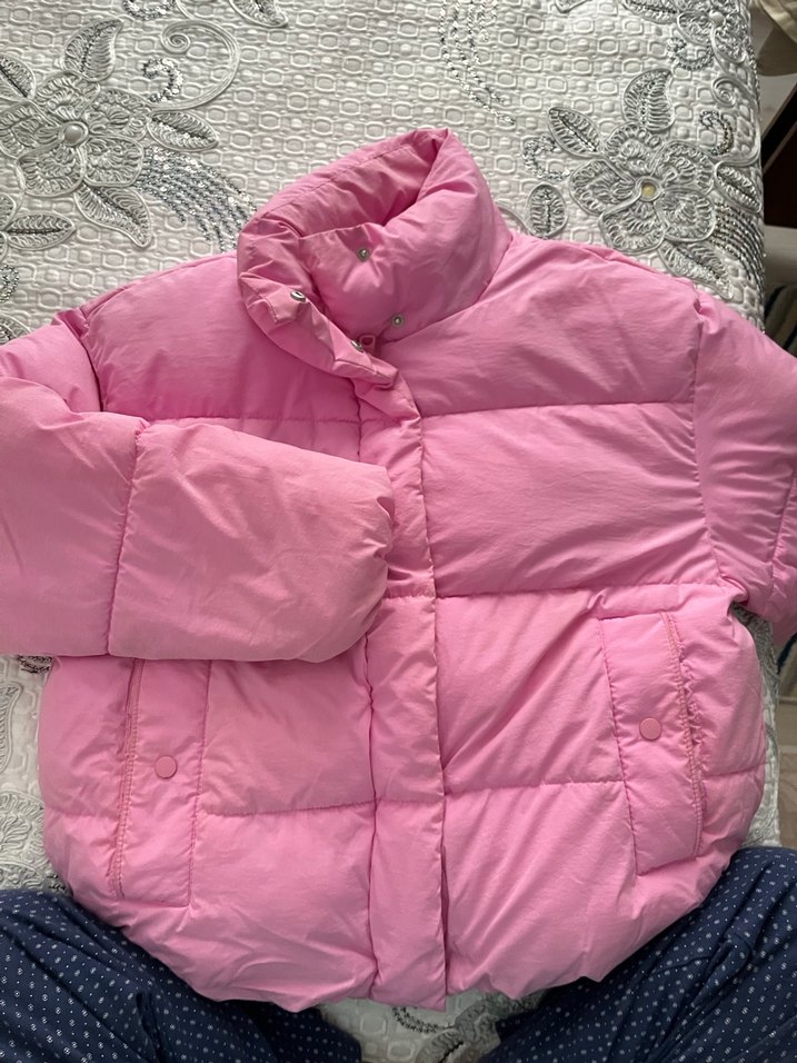 Pull and bear pembe mont - Görsel 3