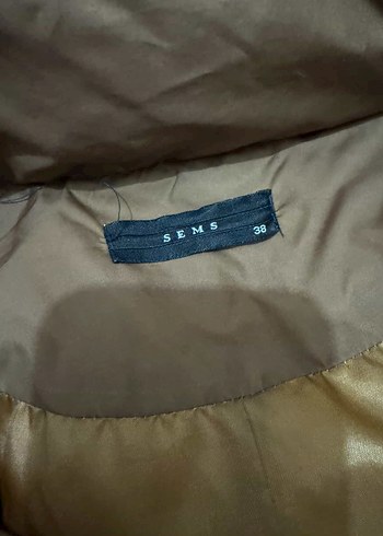 Kürklü Kahverengi Kadın Mont - Görsel 5