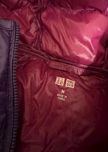 Mor Kapüşonlu Kadın mont - Görsel 4