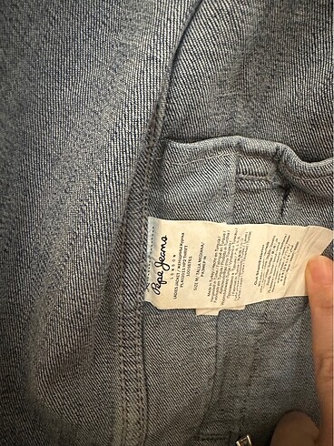 m Beden mavi Renk Kot Ceket Kadın Pepe Jeans Marka