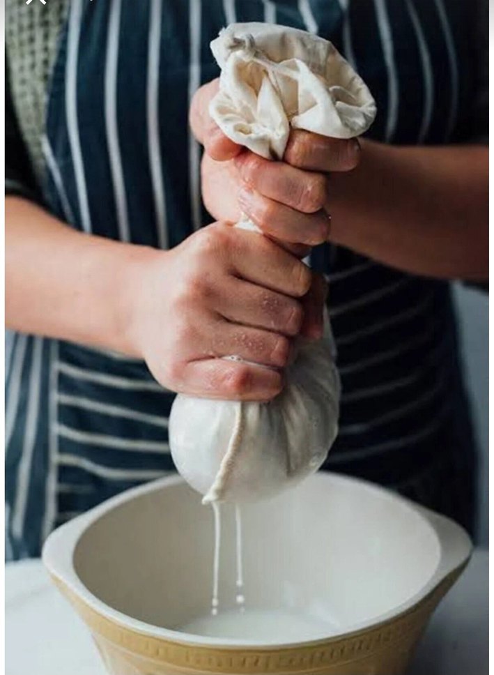 bitkisel süzme torbası süzme yoğurt torbası - Görsel 2