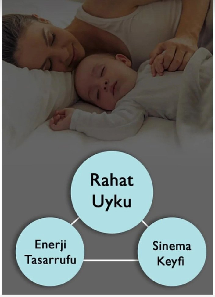 koyu kahverengi blackout karartma perde FABRİKADAN HALKA - Görsel 5